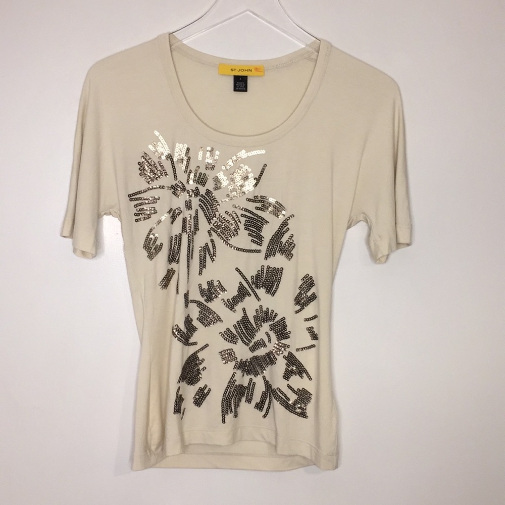 St. John Yellow Label Petite Shirt.